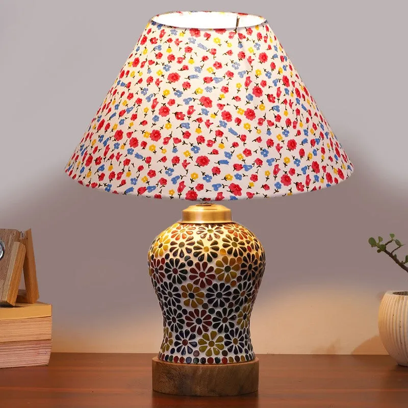 Aurelia Fleura Arbor Wooden Table Lamp - Multicolor media 3