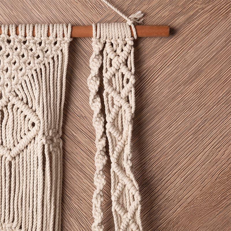Zorae Macrame Wall Shelf media 4