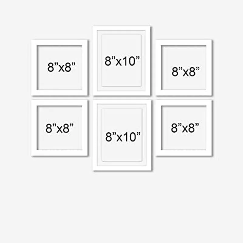 Memories Encased Photo Frame (White) - Set Of Six media 4