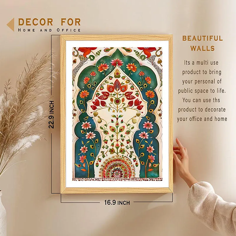 Ottoman Bloom II Wall Art media 6