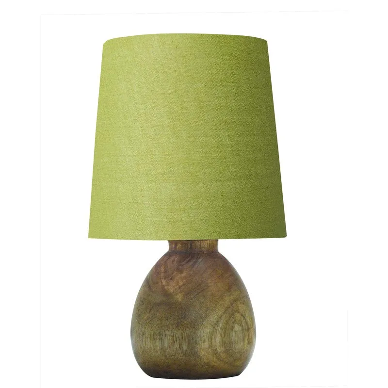 PureVista Wooden Table Lamp - Green media 6