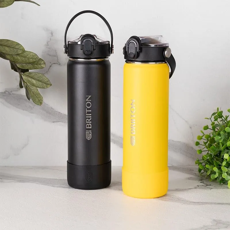 Dream Drip Bottle (Black & Yellow, 750 mL Each) - Set Of Two media 1