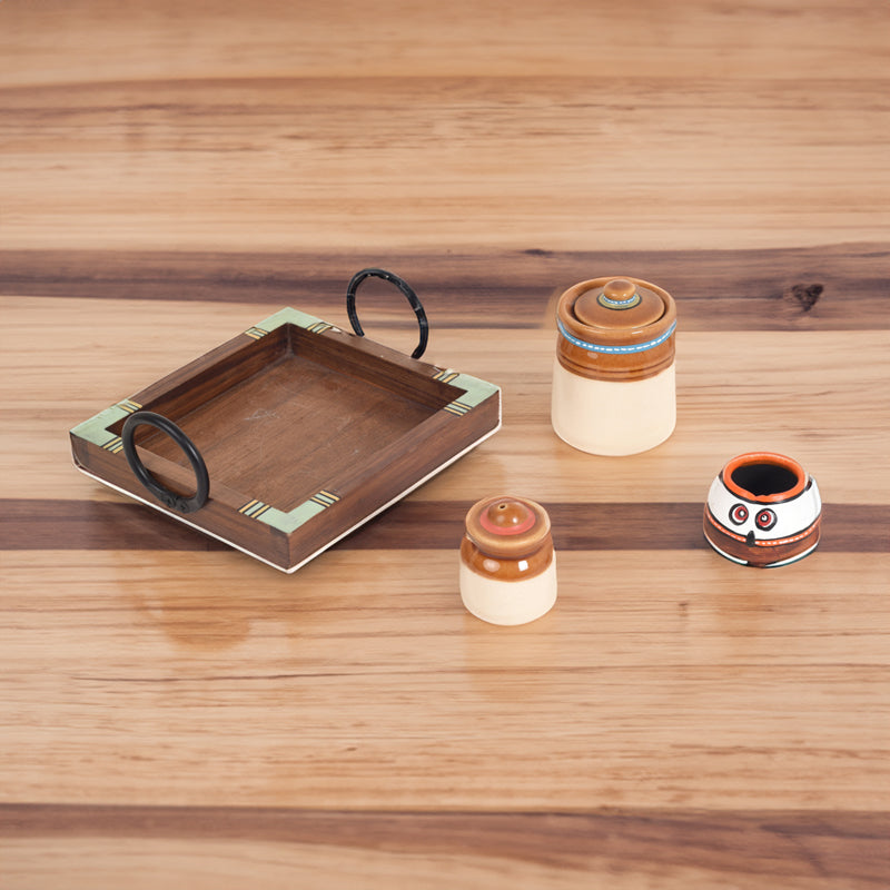 Terra Taste Condiment Set - Seven Piece set