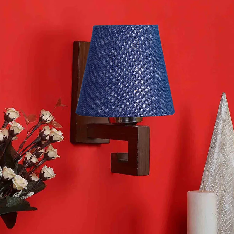 Marine Conical Wooden Wall Lamp media 3