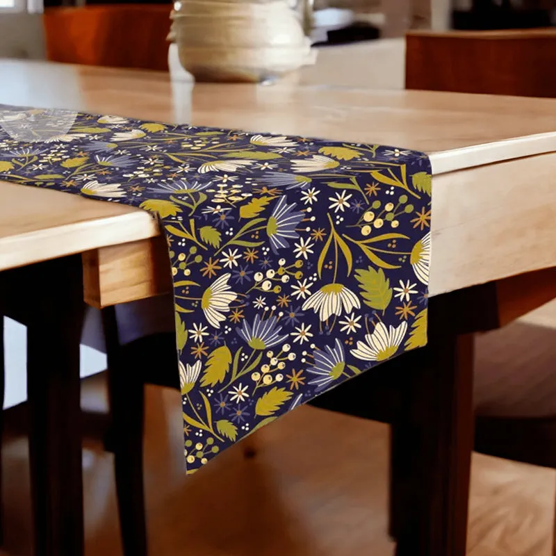 Fleur Chaos Cotton Table Runner media 5