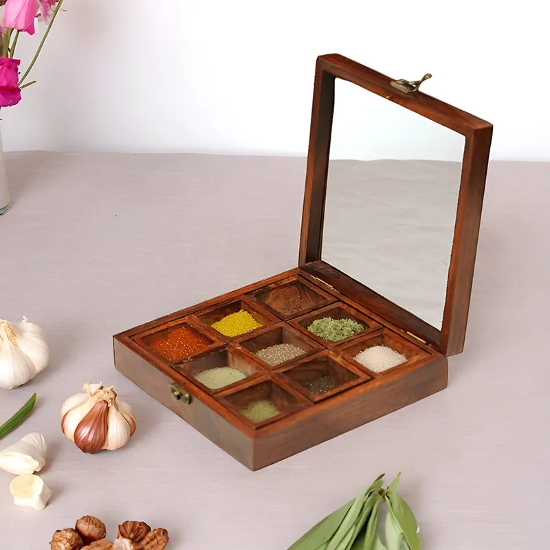 Spicryx Wood Masala Box media 1