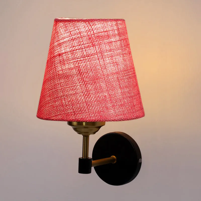 Aquilon Jute Wall Lamp - Pink media 4