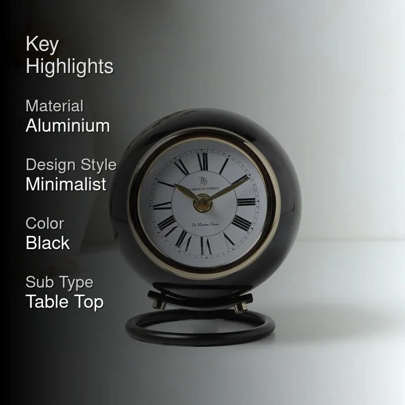 Time Nest Classic Round Table Clock media 2