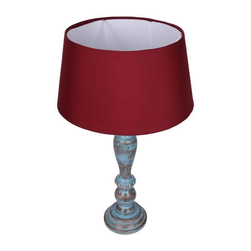 Amaya Fabric Table Lamp - Red,Blue media 3
