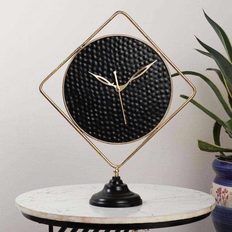 Rhombus Tick Table Clock