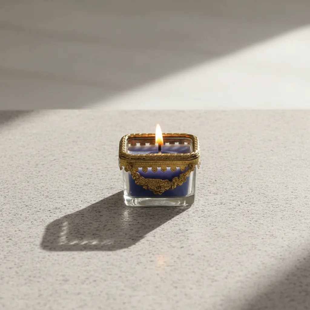 Lavish Ocean Breeze Scented Jar Candle media 1