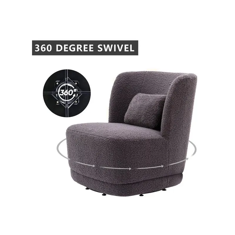 Urban Neem Wood Accent Chair - Grey media 7