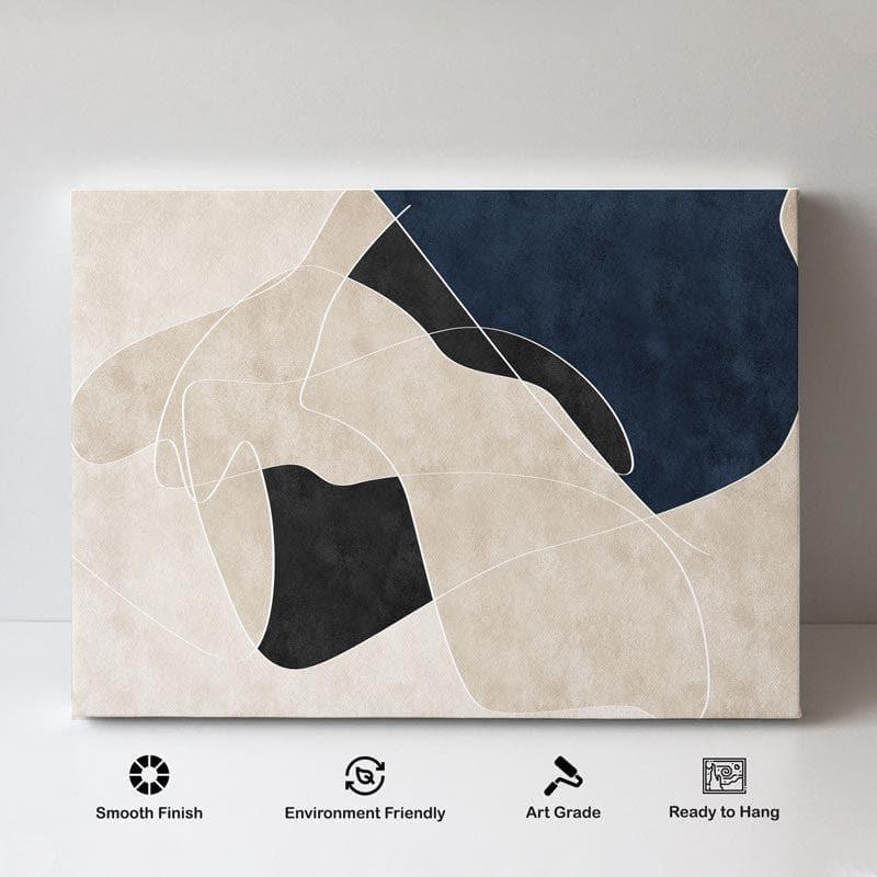 Abstract Geometry Art Painting - Gallery Wrap media 4