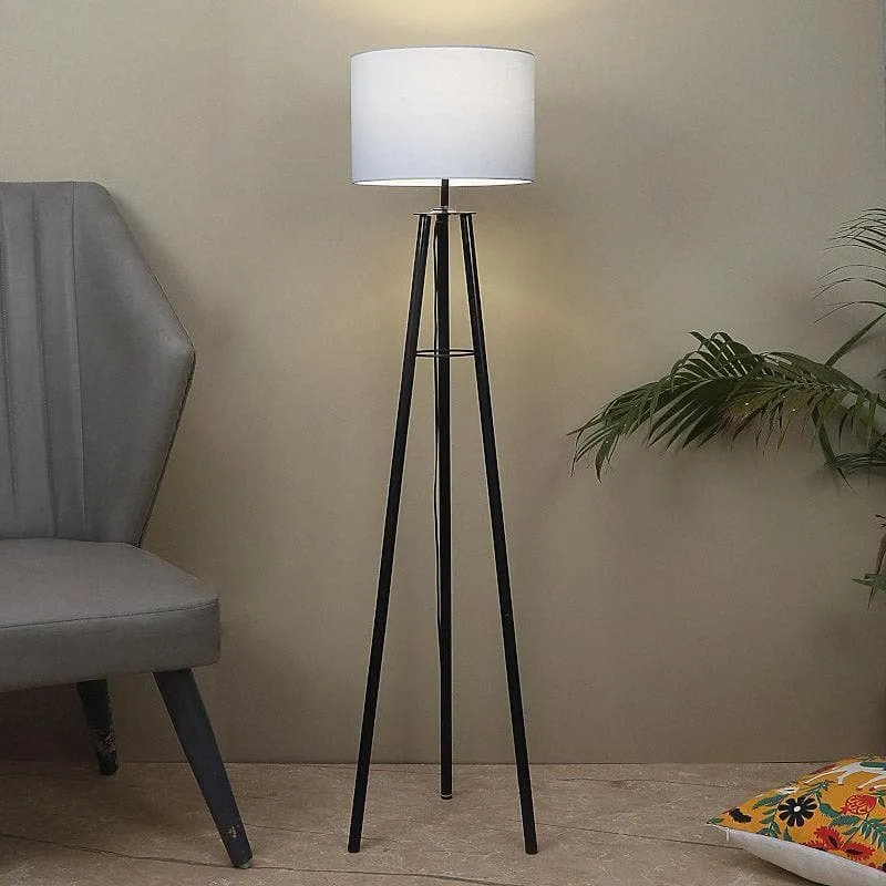 Natura Casper Floor Lamp - Ice Blue media 1