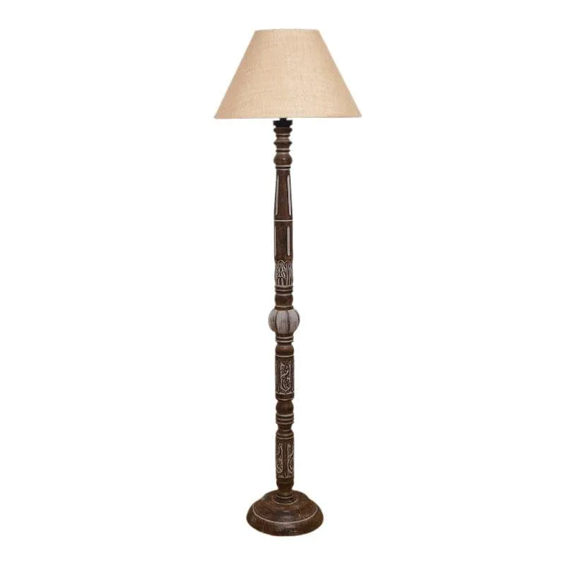 Colton Ezra Floor Lamp - Beige media 4