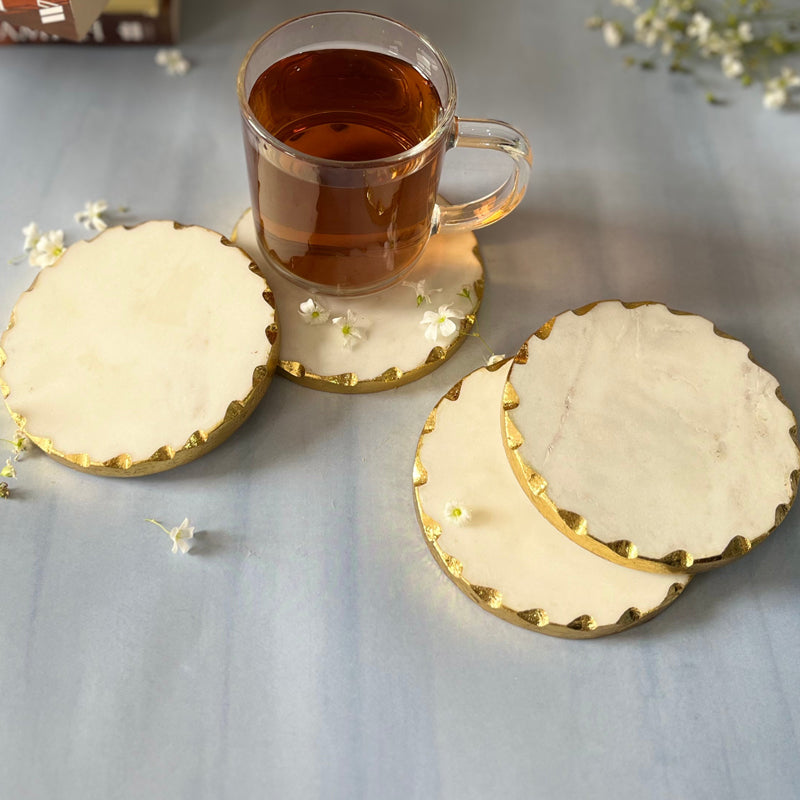 Holden Handcrafted Marble Coaster - Set Of Four media 4