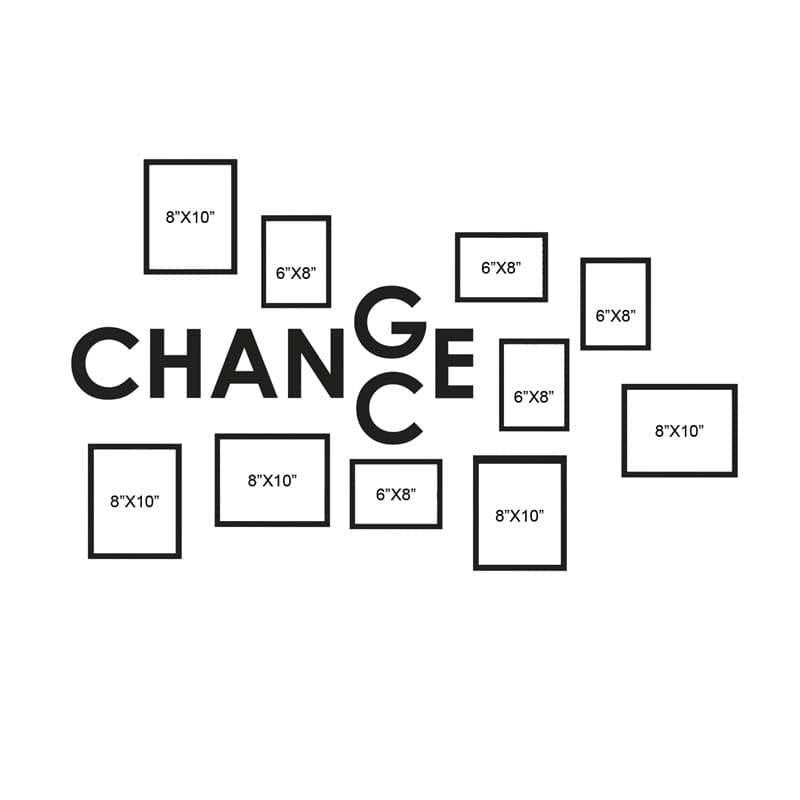 Chance & Change Photo Frame Collage - Set Of Ten media 6