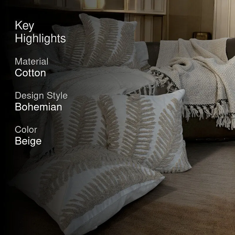 Pillowvive Tufted Cushion Cover Set - Set Of Five media 2