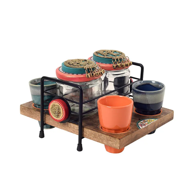 Ritika Jar Set With Tray - Seven Piece Set media 4