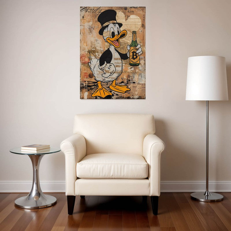 Vintage Duck Delight Wall Poster