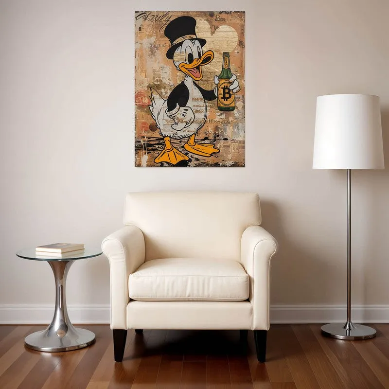 Vintage Duck Delight Wall Poster media 1