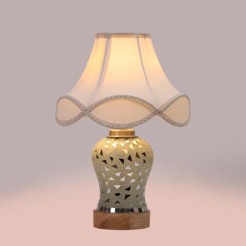 Liora Arc Wooden Table Lamp - Multicolor media 6