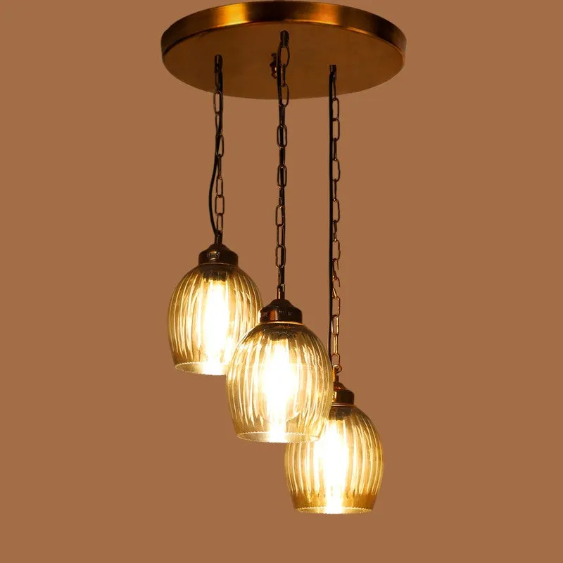 Zariya Glass Ceiling Lamp - Transparent media 5