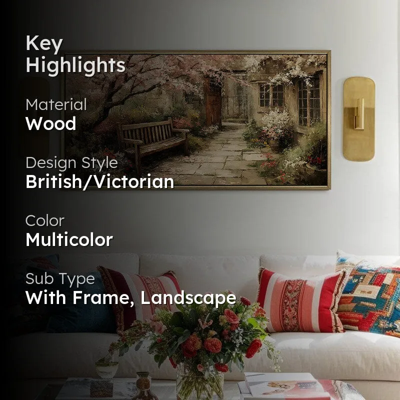 European Blossom Tree Leisure Seat Wall Art media 2