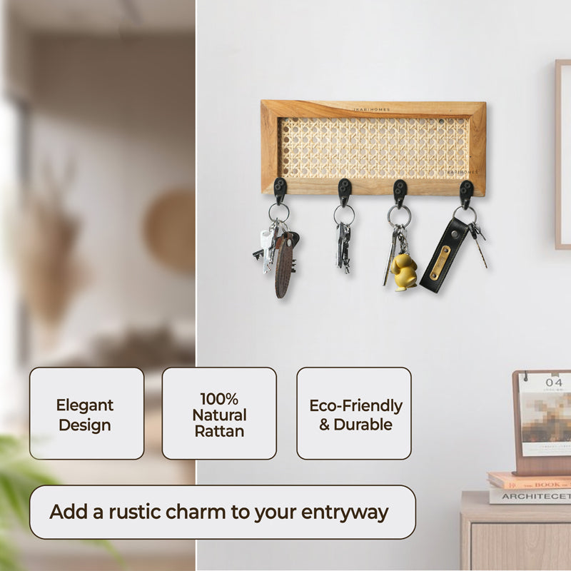 WickerSort Rattan Key Holder media 6