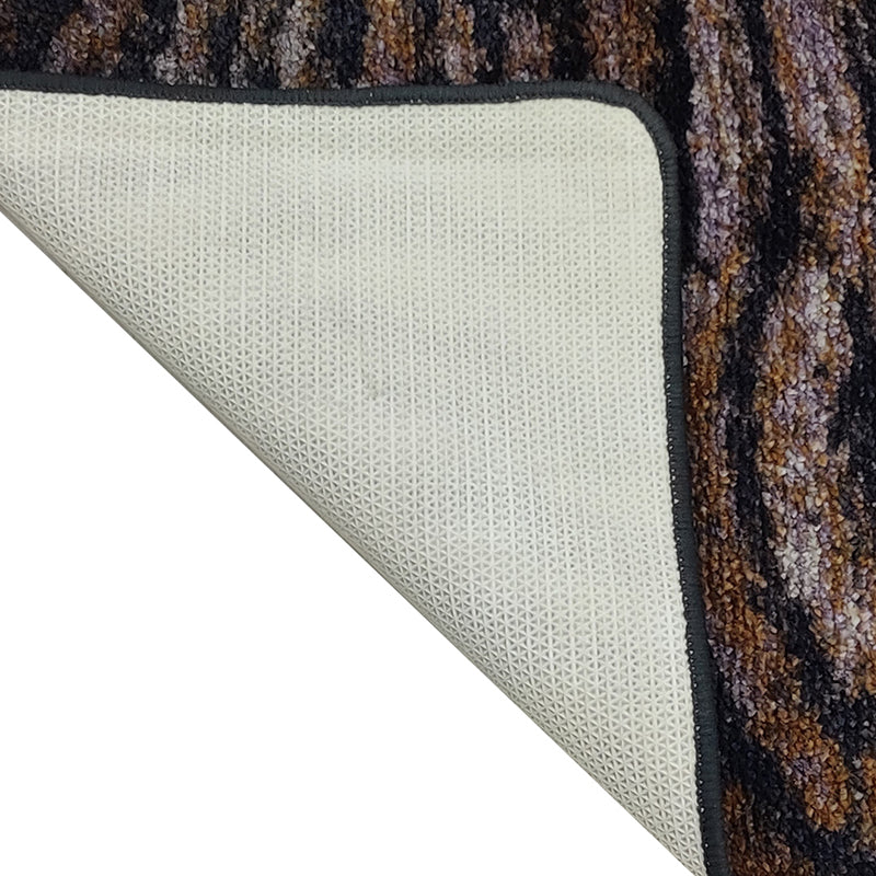 Alvis Abstract Micro Fiber Runner Rug - Grey media 6
