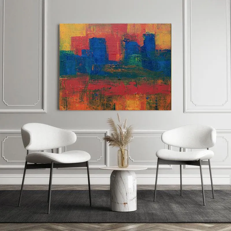 Color Haza Abstract Painting - Gallery Wrap media 5