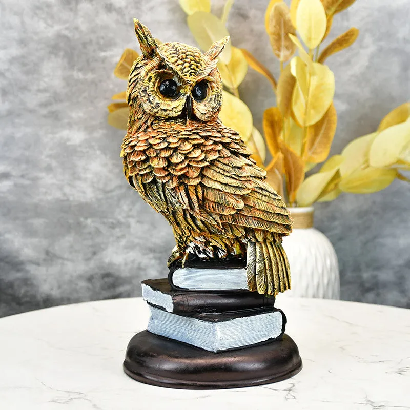 The Wise Owl Resin Showpiece media 1