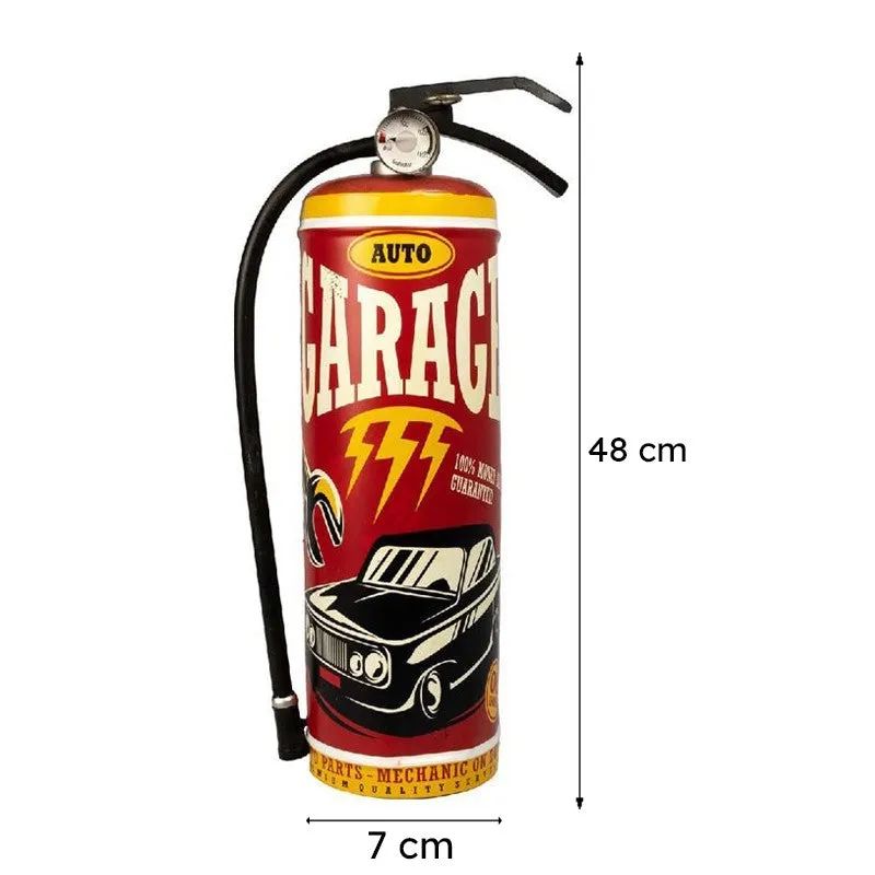 Auto Garage Extinguisher Metal Wall Accent media 5