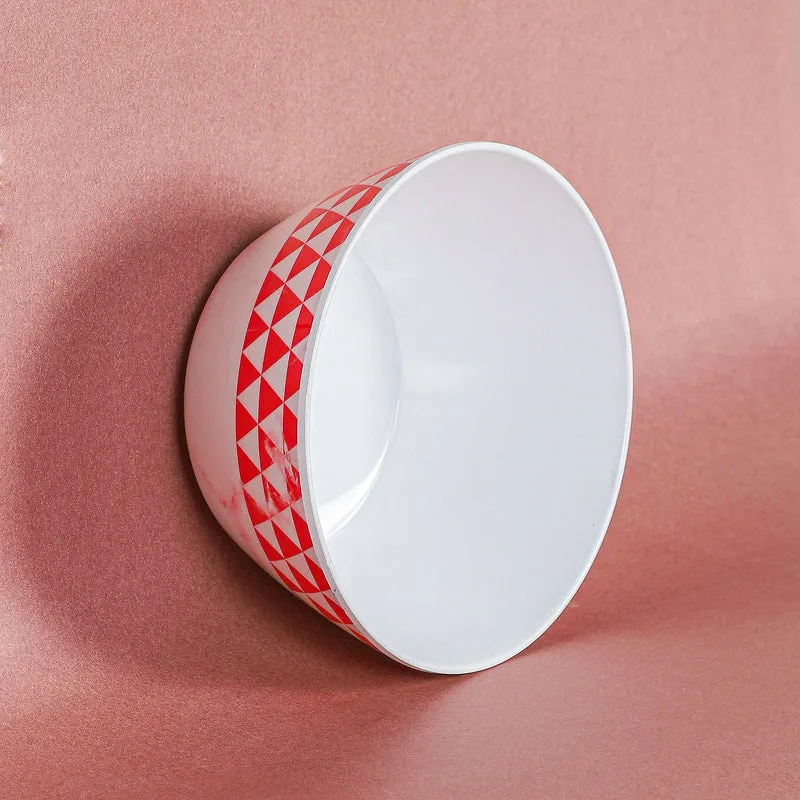 Jisho Snack Bowl (White & Pink) - 750 ML media 5