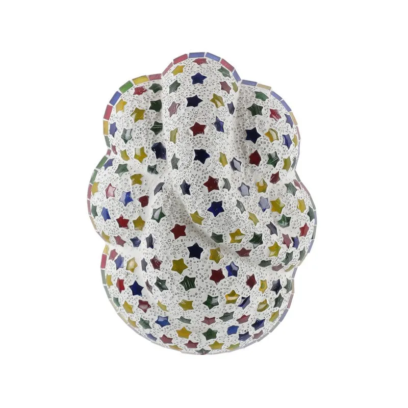Vighnara Aura Ganesha Glass Wall Lamp - Multicolor media 6