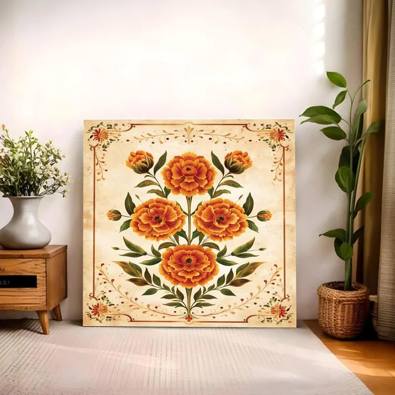 Bloom Pattern Canvas Wall Art media 9