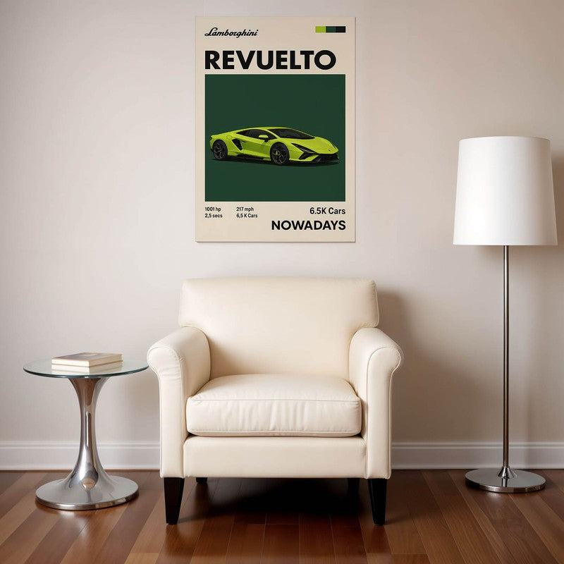 Lamborghini Revuelto Wall Poster