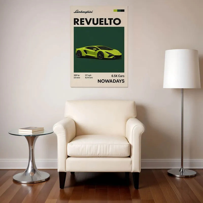 Lamborghini Revuelto Wall Poster media 1