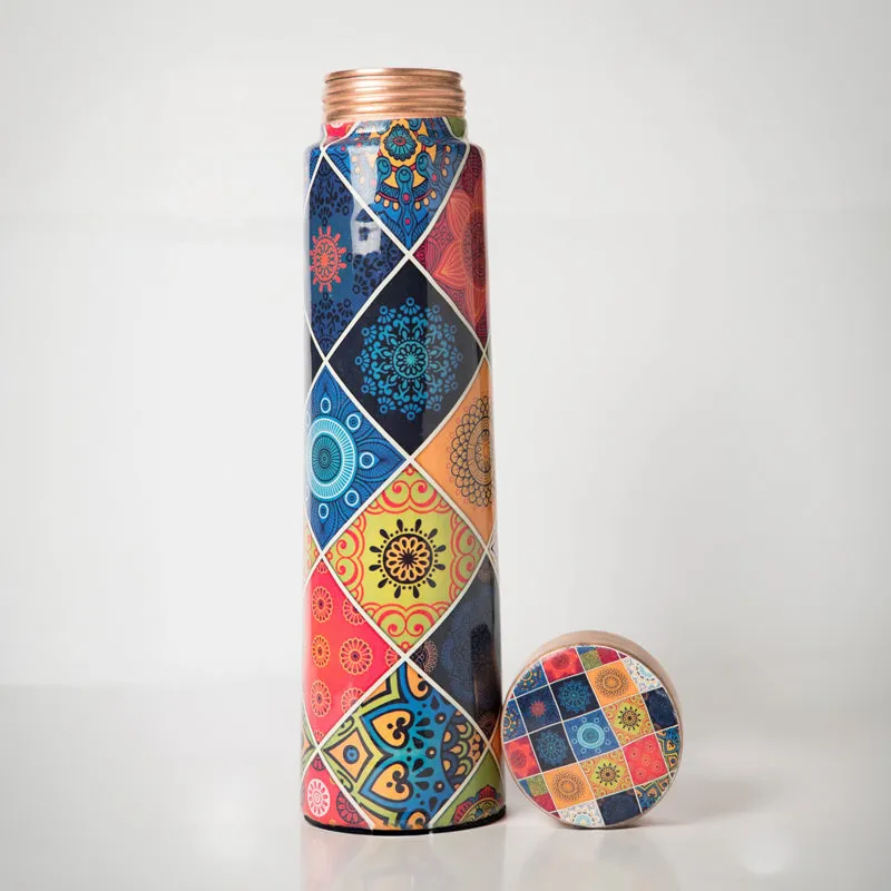 Moroccan Magic Copper Water Bottle media 5