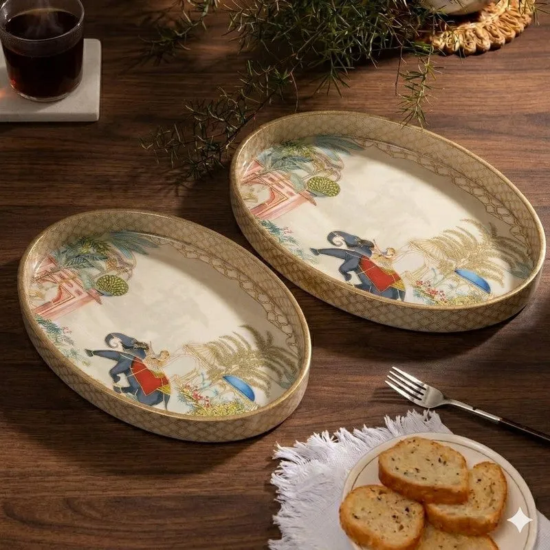 Fairfield Oval Serving Tray - Set of Two media 4