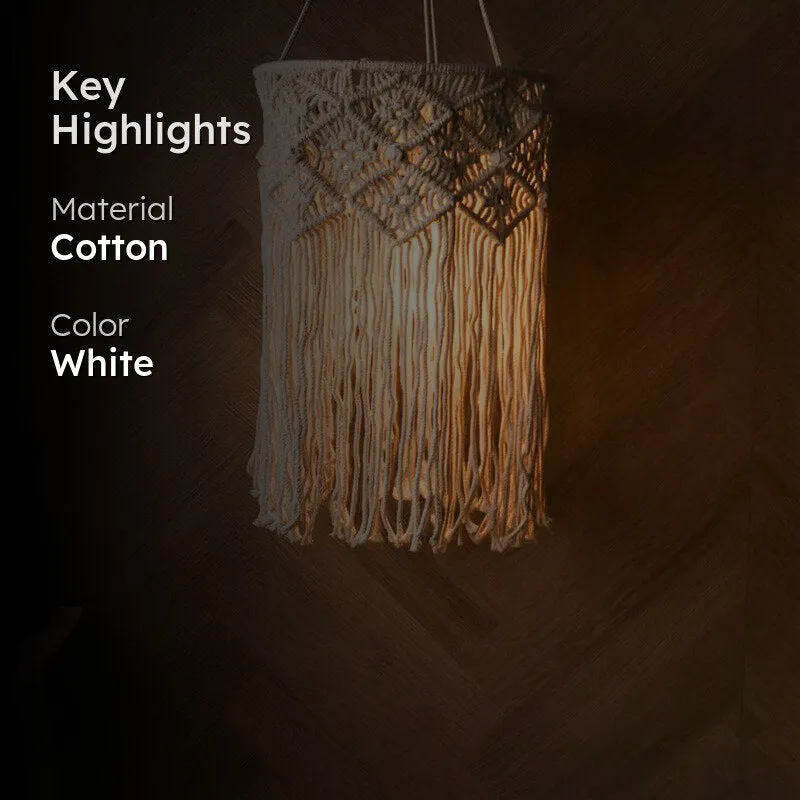 Wanda Macrame Lampshade media 2