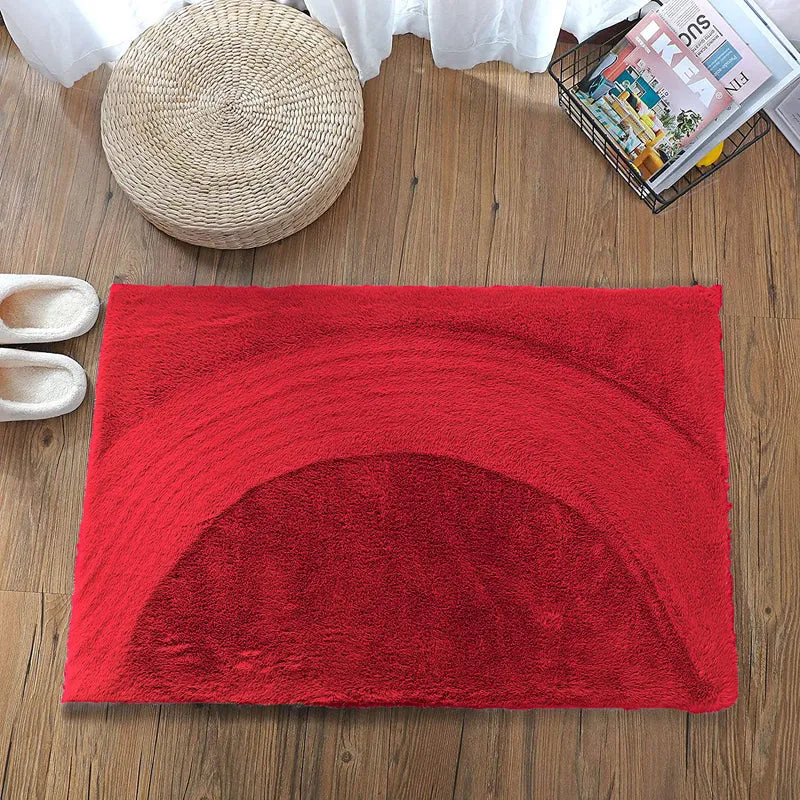 Luxe Neo Bath Mat - Red media 1