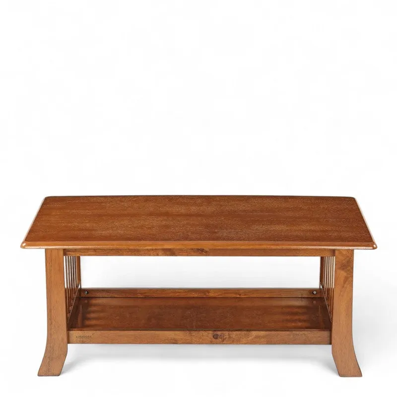 Bravon Sheesham Wooden Center Table - Brown media 3