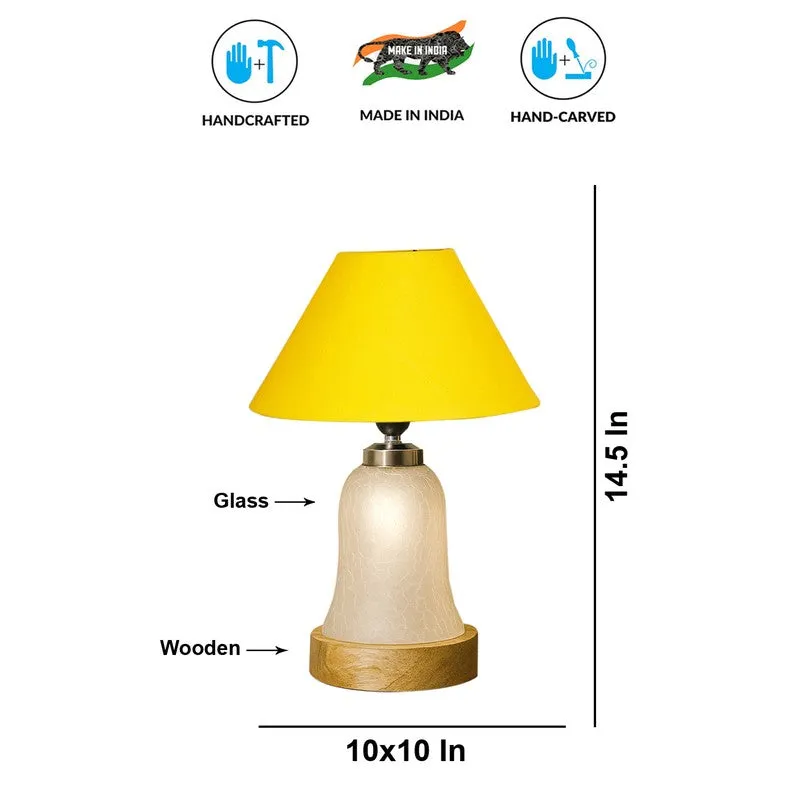 Zoravelle Wooden Table Lamp - Yellow media 9