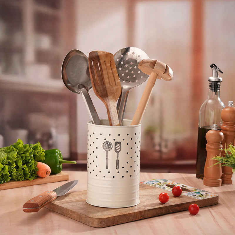Stack Spot Cutlery Stand - White image 3