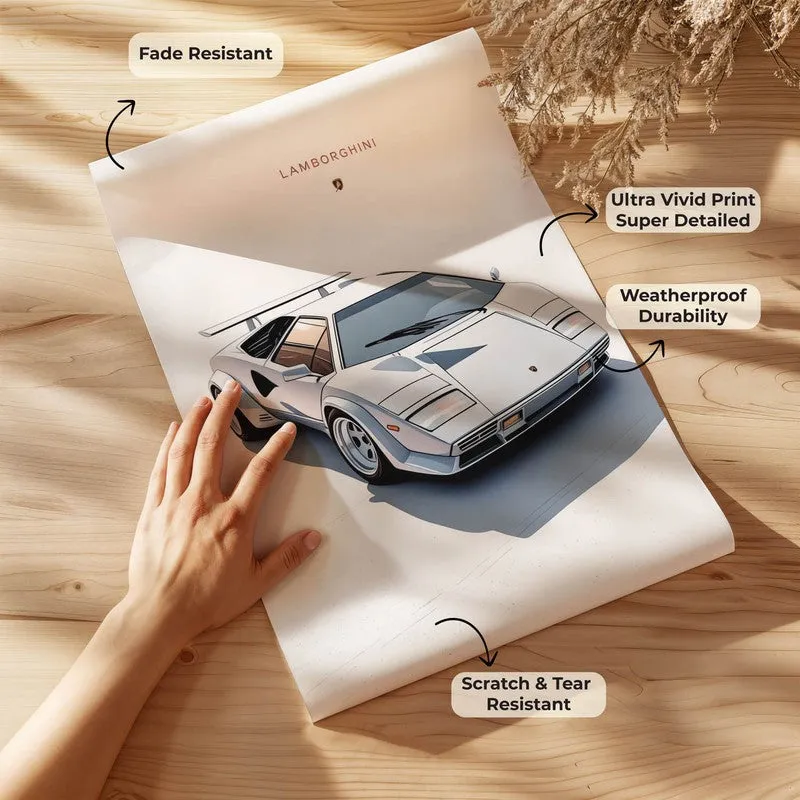 Lamborghini Dreamscape Wall Poster media 7