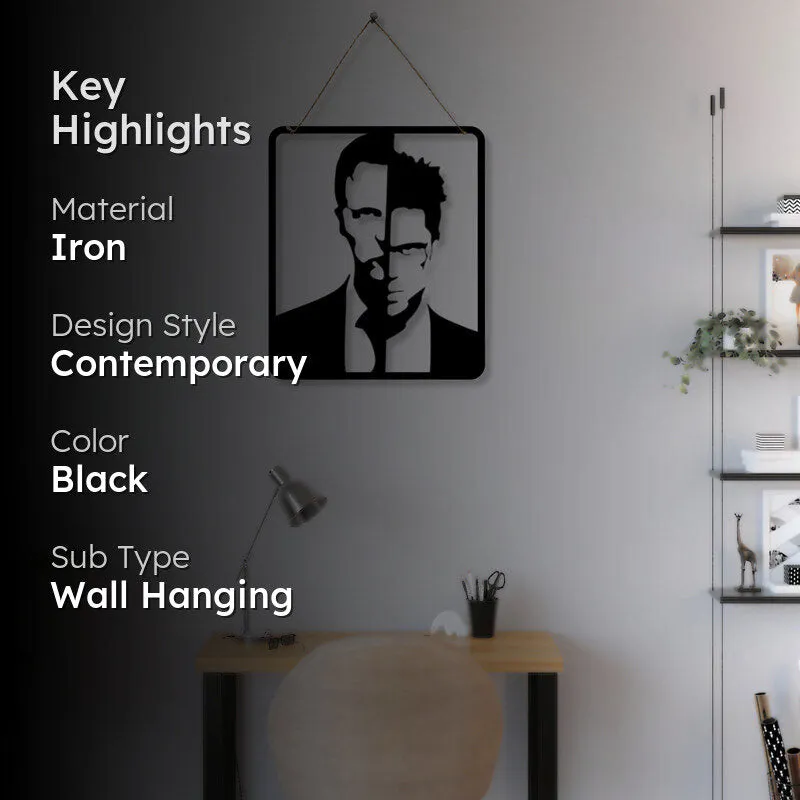Duality Of Fight Club Iron Wall Accent media 2