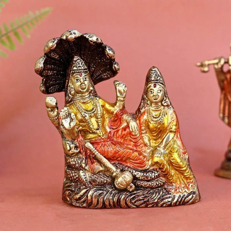 Divine Vishnu Lakshmi Idol media 1