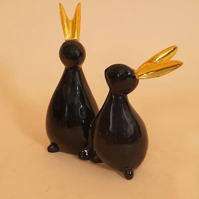 Decorative Black Hooded Monk Figurine media 8
