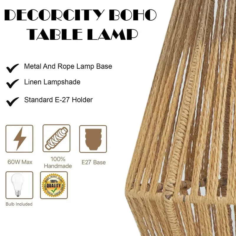 MinimalNest Metal Table Lamp - Brown media 5